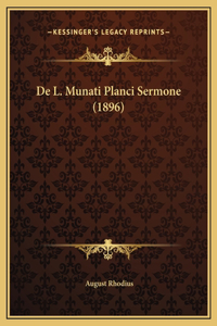 De L. Munati Planci Sermone (1896)