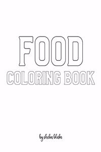 Food Coloring Book for Children - Create Your Own Doodle Cover (8x10 Softcover Personalized Coloring Book / Activity Book)