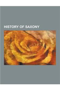 History of Saxony