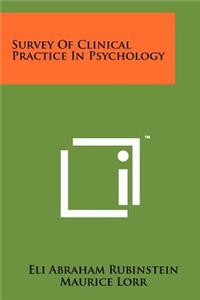 Survey Of Clinical Practice In Psychology