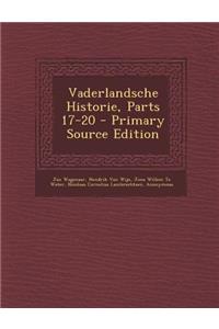 Vaderlandsche Historie, Parts 17-20