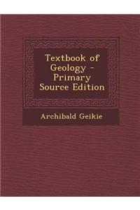 Textbook of Geology