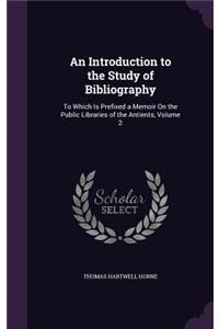 Introduction to the Study of Bibliography