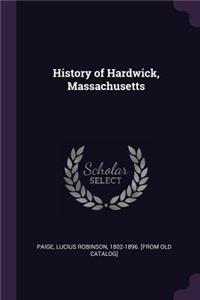 History of Hardwick, Massachusetts