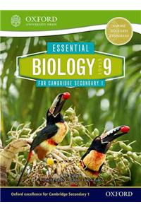 Essential Biology for Cambridge Secondary 1 Stage 9 Student Book