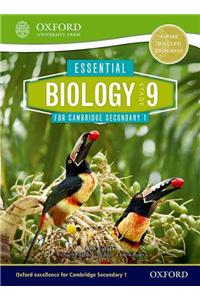 Essential Biology for Cambridge Secondary 1 Stage 9 Student Book