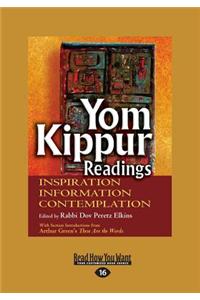 Yom Kippur Readings