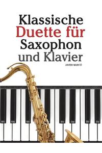 Klassische Duette Für Saxophon Und Klavier