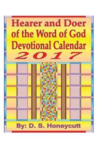 Hearer and Doer of the Word of God Devotional Calendar 2017