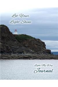 Journal Let Your Light Shine