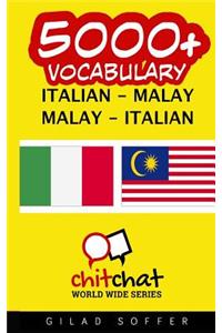 5000+ Italian - Malay Malay - Italian Vocabulary