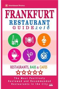 Frankfurt Restaurant Guide 2018
