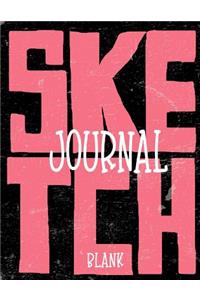 Sketch Journal Blank