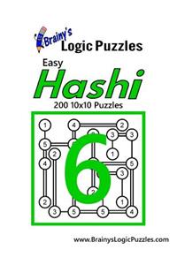 Brainy's Logic Puzzles Easy Hashi #6