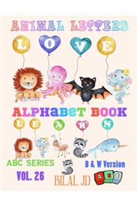 Animal Letters Alphabet Book