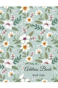 Address Book with Tabs
