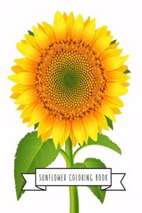 Sunflower Coloring Book