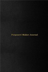 Potpourri Maker Journal