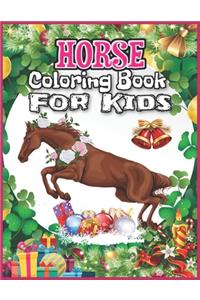 Horse Coloring Book for Kids