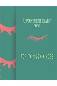 Appointment Diary 2020 For The Lash Boss