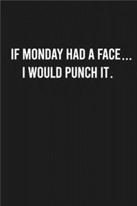 If Monday had a face, I would punch it.