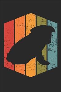 Retro Bullpug Notebook - Gift for Bullpug Lovers and Dog Owners - Vintage Bullpug Diary - Bullpug Writing Journal