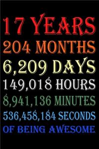 17 Years Of Being Awesome