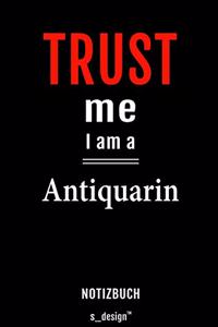 Notizbuch für Antiquarin