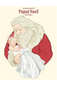 Livro para Colorir de Papai Noel para Adultos