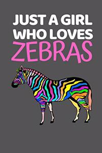 Just A Girl Who Loves Zebras