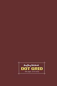 Dot Grid Notebook - AmyTmy Notebook - 5 x 8 inch - 400 pages