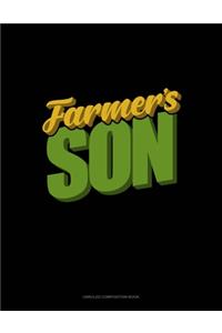 Farmer's Son: Unruled Composition Book