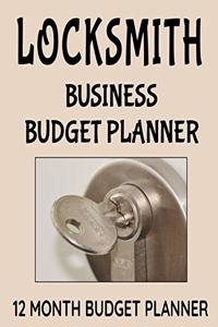 Locksmith Business Budget Planner