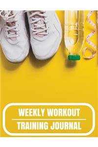 Weekly Workout Training Journal