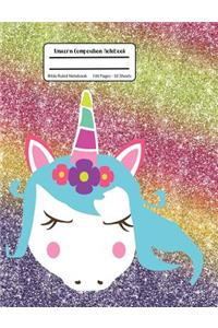 Unicorn Composition Notebook