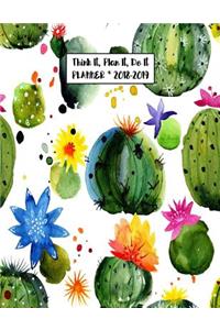 Think It, Plan It, Do It Planner 2018-2019