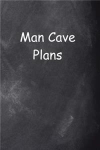 2019 Daily Planner For Men Man Cave Plans Chalkboard Style