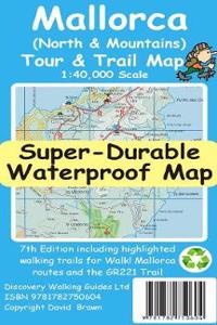 Mallorca North and Mountains Tour and Trail Map