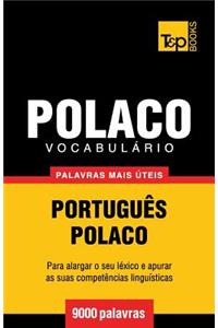 Vocabulário Português-Polaco - 9000 palavras mais úteis