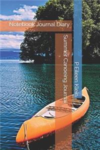 Summer Canoeing Journal