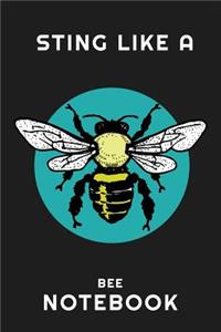 Sting Like a Bee Notebook