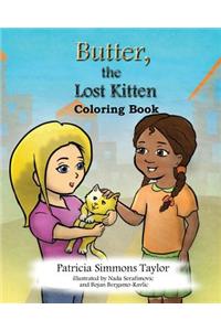 Butter, the Lost Kitten Coloring Book