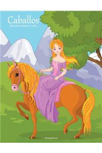 Caballos libro para colorear 1, 2 & 3