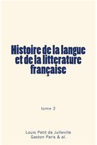Histoire de la langue et de la litterature française