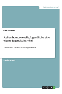 Stellen homosexuelle Jugendliche eine eigene Jugendkultur dar?