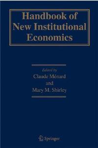 Handbook of New Institutional Economics