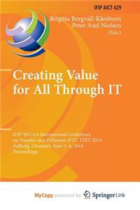 Creating Value for All Through IT