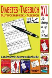 Diabetes Tagebuch - Blutzuckerspiegel Tagebuch XXL