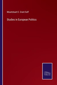 Studies in European Politics