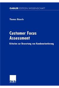 Customer Focus Assessment